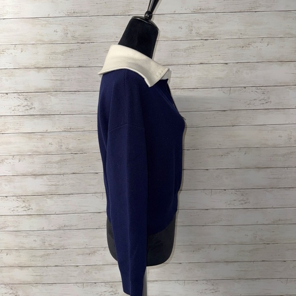 Mango Contrast Knit Sweater - Picture 6 of 8